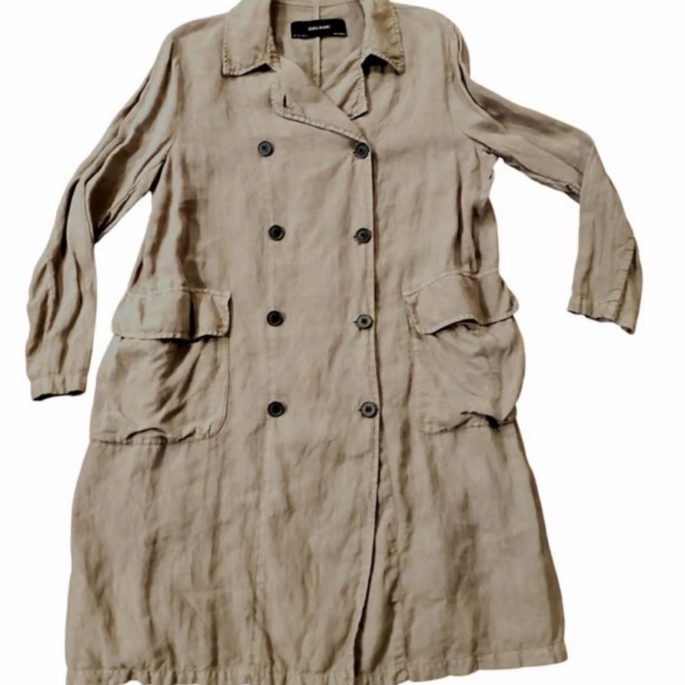 ZARA double breasted trench coat